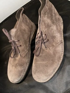 Clarks Desert Chukka Boots Schokobraun Wildleder Leder Gr. 11,5 M 15260 - Bild 1 von 14