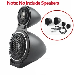 3.5" Mid-range Car Speaker Modified Three-Way Tweeter Bracket Speakers Box Shel - Picture 1 of 8