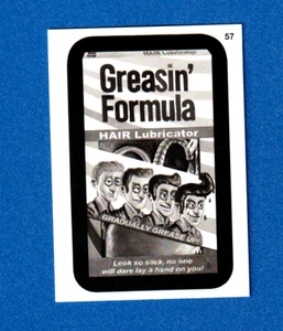 2015 Wacky Packages Series 1 "GREASIN' FORMULA" #57 Pencil Art Card - Picture 1 of 1