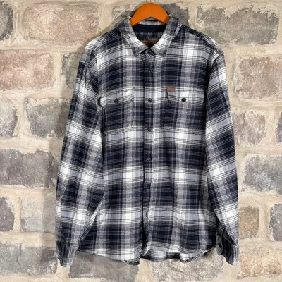 Orvis Classic Collection Plaid Flannel Shacket Long Sleeve Button Down XXL - Image 1 of 4