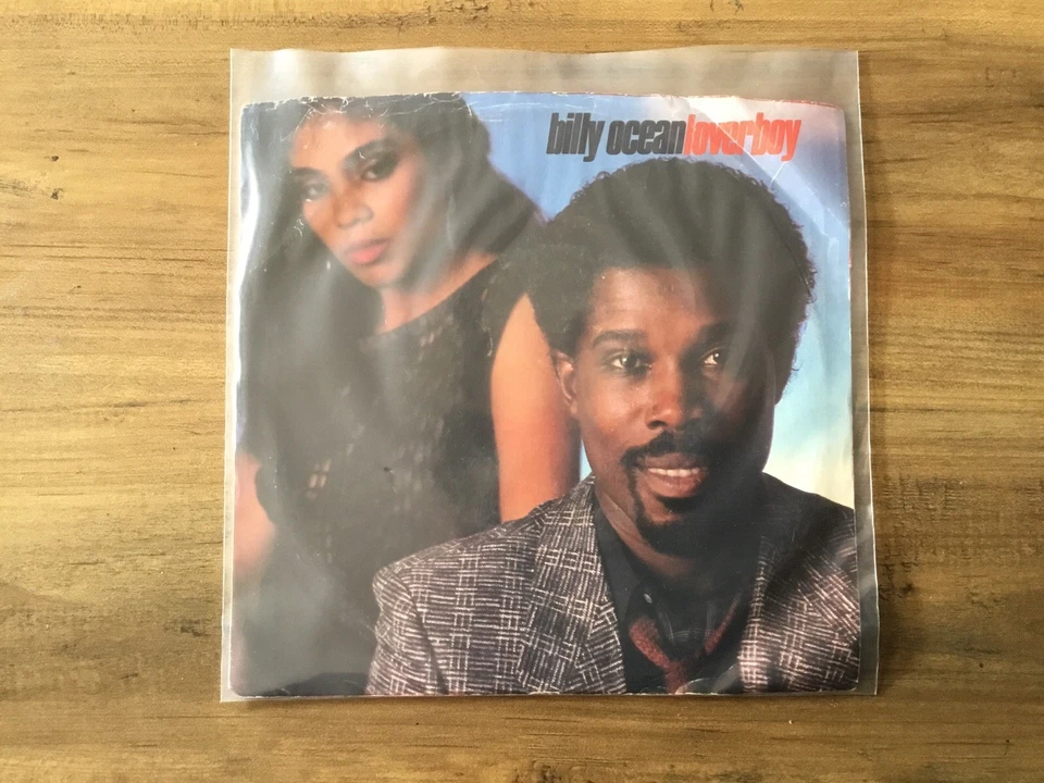 BILLY OCEAN ‘Loverboy’ b/w Dub 7” Picture Sleeve Vinyl Record 1984 ‘Suddenly’ LP - Image 1 of 1