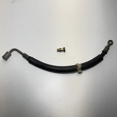 95-00 TOYOTA TACOMA 4RUNNER 3RZ 2.7L FUEL GAS LINE BANJO BOLT PIPE HOSE OEM - Image 1 of 4