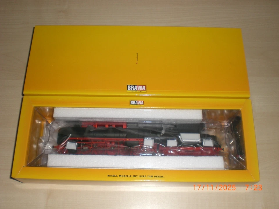 Brawa 70038 Dampflokomotive BR 44 der DRG, Rbd Wuppertal, BW Altenhundem NEU/OVP - Bild 1 von 1