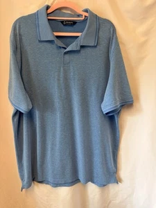 Camisa Polo MAKER’S MARK Hombre XL Azul Golf Rendimiento Calce Seco - Imagen 1 de 3