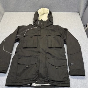 Billabong Mantel Herren Gr. XL Pilotenserie abnehmbare Kapuze Armgrube Belüftung warm - Bild 1 von 20