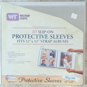 Paquete de 10 fundas protectoras Westrim Crafts Scrapbooking 12" x 12" #29010  - Imagen 1 de 5