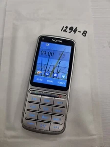 Nokia C3-01.5 - srebrny (odblokowany) telefon komórkowy - Zdjęcie 1 z 2