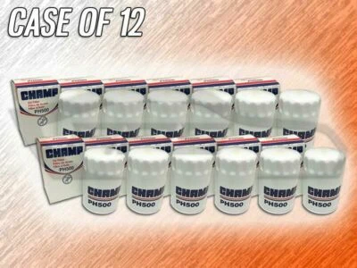 12-1 docena de filtros de aceite Case 2008 2009 2010 Mercury Mariner V6 2x2 4x4 PH500 Foto 1 de 4