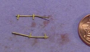 HO/HOn3 BRASS STEAM LOCO CYLINDER DRAIN COCKS WISEMAN BACK SHOP PARTS HBS311 - Picture 1 of 1