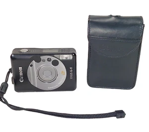 Canon IXUS L-1 APS fotocamera compatta pellicola con custodia Canon testata funzionante - Foto 1 di 9