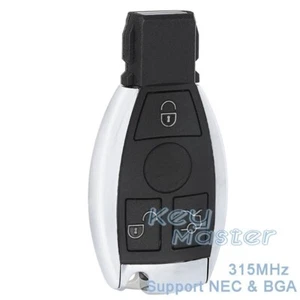 for Mercedes Benz Support NEC & BGA 2000+ 705 Moto 315MHz Smart Remote Key Fob - Picture 1 of 4