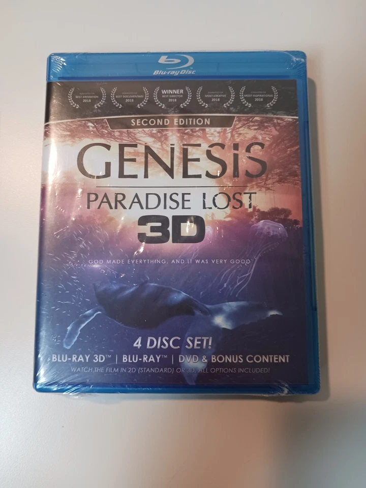 Genesis Paradise Lost 3d Blu-ray Disc and Case Like