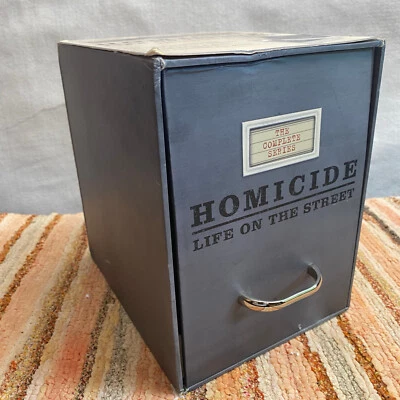 Homicide: Life on the Streets Seasons 1-7 +Bonus DVD Complete Series File Box - Image 1 of 4