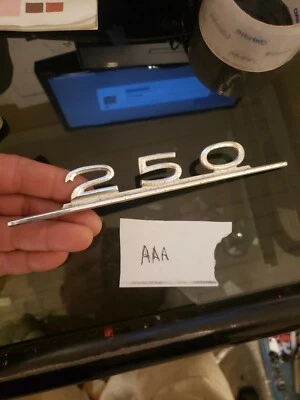 VINTAGE 1969 MERCEDES BENZ W114 250 rear deck lid 250 Genuine MB OEM  - Image 1 of 3