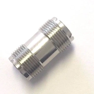 5 Pk UHF Female Jack to UHF Female Jack RF Coaxial Coax Adapter Connector PL258 - Picture 1 of 2