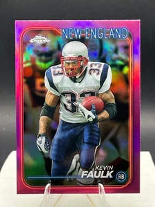 2024 Topps Chrome Kevin Faulk #130 Pink Refractor -2140 - Picture 1 of 2