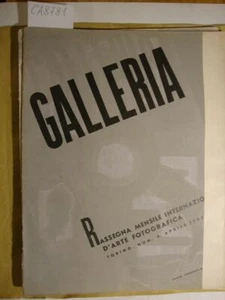 Galleria - Rassegna mensile Internazionale d'Arte Fotografica (vari numeri) - Foto 1 di 1