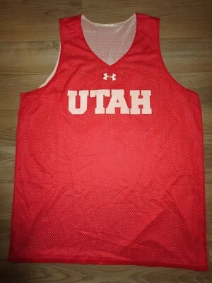 Camiseta deportiva Under Armour del equipo de baloncesto Utah University Utes #26 LG L Foto 1 de 4