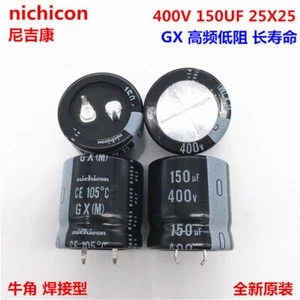Condensador de PSU Snap-in 150uf 400v Nichicon GX 25x25 mm 400V150uF - Imagen 1 de 3