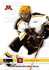2007-08 Minnesota Golden Gophers #2 Jay Barriball