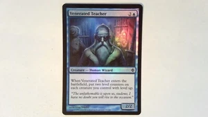 Foil Venerated Teacher Rise of the Eldrazi - Magic the Gathering Blue - Picture 1 of 2