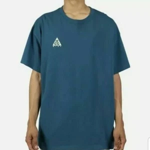 Nike ACG Logo Tee Blue Force T-Shirt BQ7342-474 Size XS S M L XL XXL - Picture 1 of 2