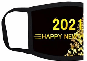 2021 Happy New Year Christmas Tree Adult Washable Reusable Face Mask - Picture 1 of 2