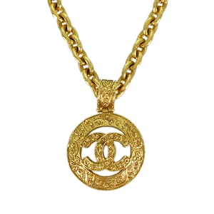 CHANEL Gold plated Necklace - Picture 1 of 13