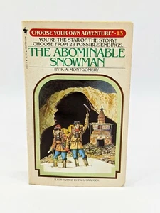 Choose Your Own Adventure #13 The Abominable Snowman - Picture 1 of 4