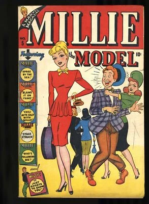 Millie the Model #5 en muy buen estado 4,0 Marvel 1947 Foto 1 de 2
