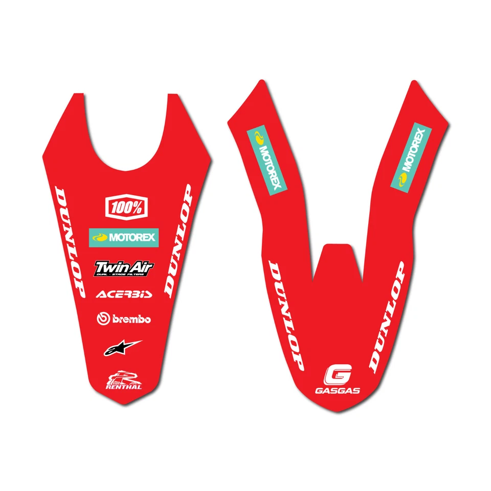 GASGAS Front Rear Fender Graphics Factory Decal MC EC 125 250 350 450 2020-2023 - Image 1 of 1