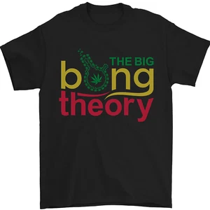 La Gran Teoría Del Bong Camiseta Divertida De Cannabis Para Hombre 100% Algodón - Imagen 1 de 12