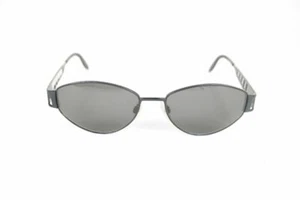 Vintage Metzler 8634 291 56 15 Black Oval Sunglasses NOS - Picture 1 of 6