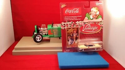 COCA-COLA BRAND~VINTAGE COLLECTOR'S EDITION~JOHNNY LIGHTNING~#3~LINCOLN PREMIERE - Image 1 of 4
