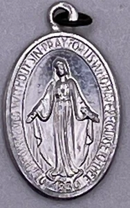 VTG "O Mary Conceived Without Sin Pray For Us Who Have Recourse To Thee 1830" Pl - Picture 1 of 2
