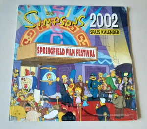 Fan TV Serie Simpsons 2002 Spass Kalender (.. s.) DINO ENTERTAIN MENT - Bild 1 von 4