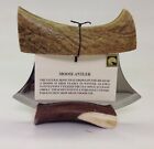 Couteau Ulu orignal naturel bois fabriqué en Alaska