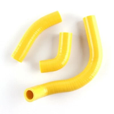 For Suzuki RM 125 1986 1987 1988 1989 1990 Silicone Radiator Coolant Yellow Hose - Изображение 1 из 4