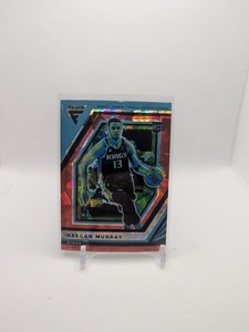 2022-23 Panini Flux Keegan Murray #228 Red Cracked Ice Prizm Rookie - Kings