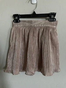 Janie And Jack Girls Rose Gold Skirt Size 5 Festive/Holiday - Picture 1 of 3