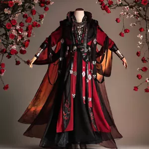 Anime Heaven Ufficiale Benedizione Hua Cheng Cosplay Costume Tradizionale Hanfu Set - Foto 1 di 16