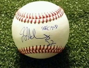 Florida gators jj schwarz auto signed baseball w/coa - Picture 1 of 1