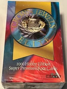 Crown Jewels Elite Nascar 1996 tarjetas de carreras cera hobby caja ruedas selladas de fábrica - Imagen 1 de 5