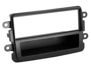 para Renault Master 3 tipo M cubierta de radio coche montaje marco de montaje 1-DIN negro - Imagen 1 de 2