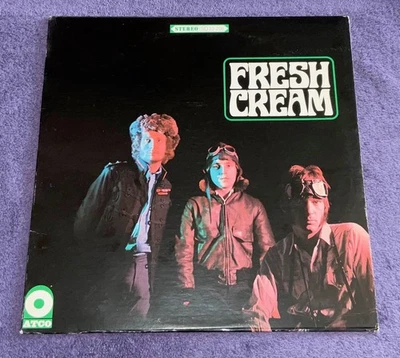 CREAM 1967 ATCO sTEREo LP "Fresh Cream" Eric Clapton cLEAn 0RiGiNaL Monarch 1st - Image 1 of 4