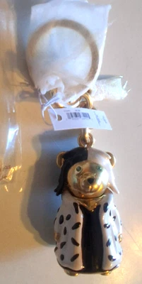 Coach x Disney Villains CRUELLA Metal Oso Bolso Dije Llavero Dorado CC343 Foto 1 de 4