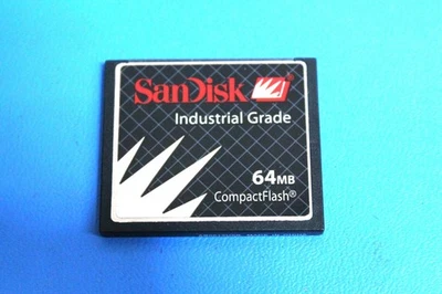 Sandisk SDCFBI-64-201-80 64Mb Industrial CompactFlash Memory Card - Image 1 of 2