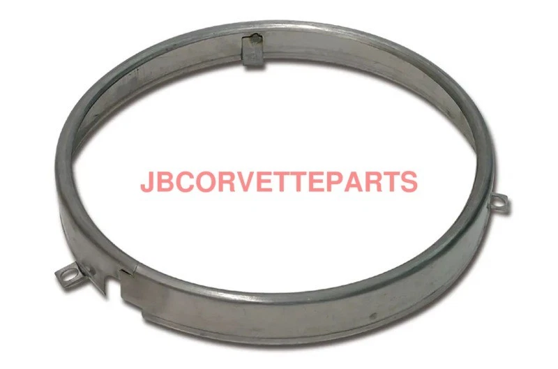 1958-1982 Chevrolet Corvette Headlight Bulb Retaining Ring NEW REPRO - Image 1 of 1