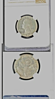  Rotated Dies On A Proof 1776-1976  Cameo Bicentennial silver - Image 1 of 4