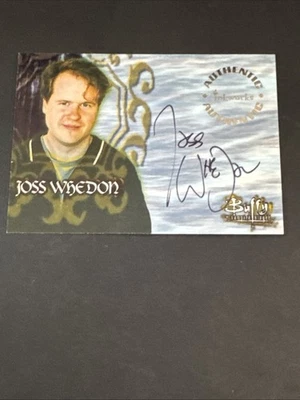 1998 inkworks Buffy the Vampire Slayer Joss Whedon Auto #A1 - Image 1 of 4